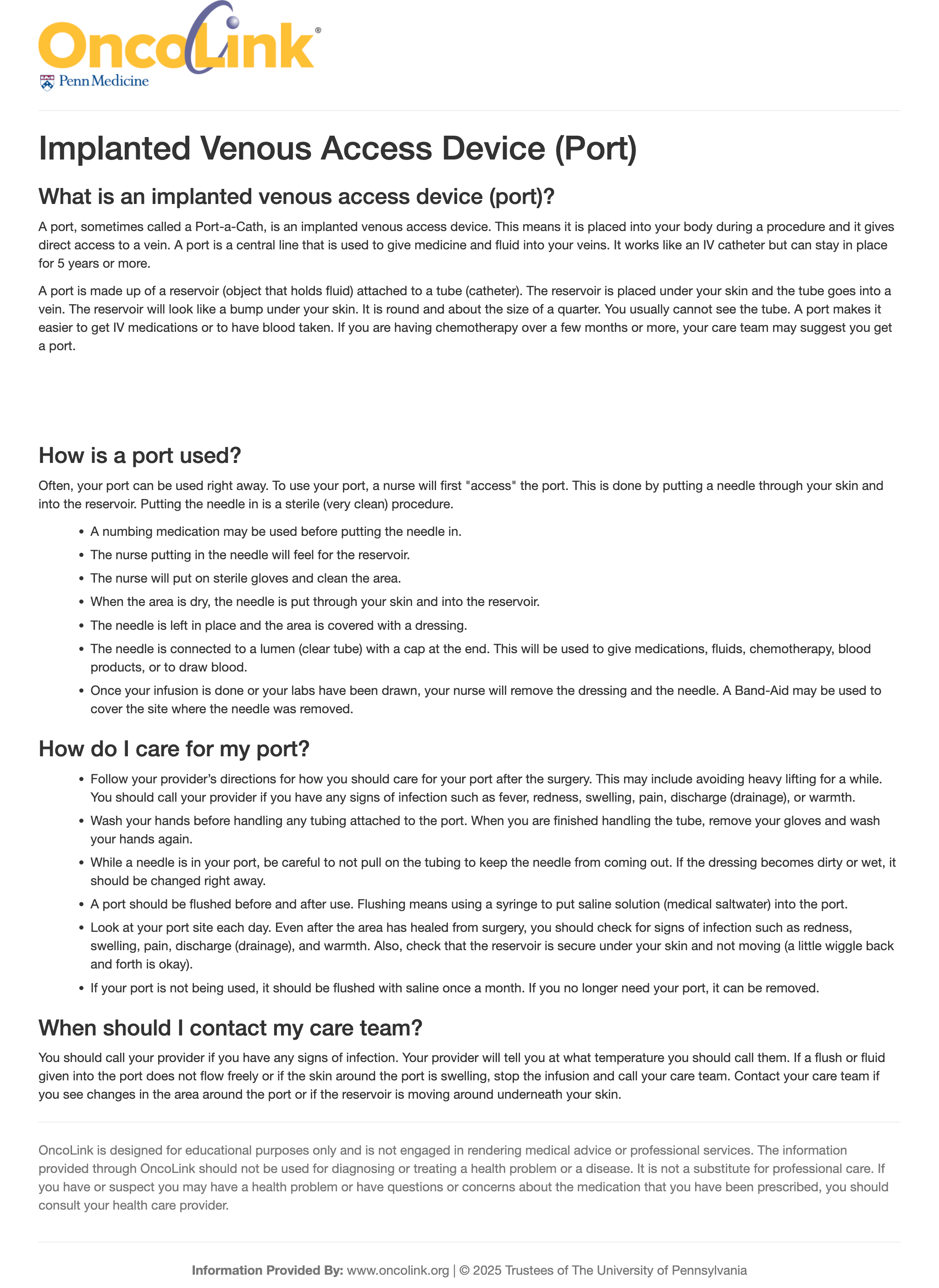 Sample article screenshot